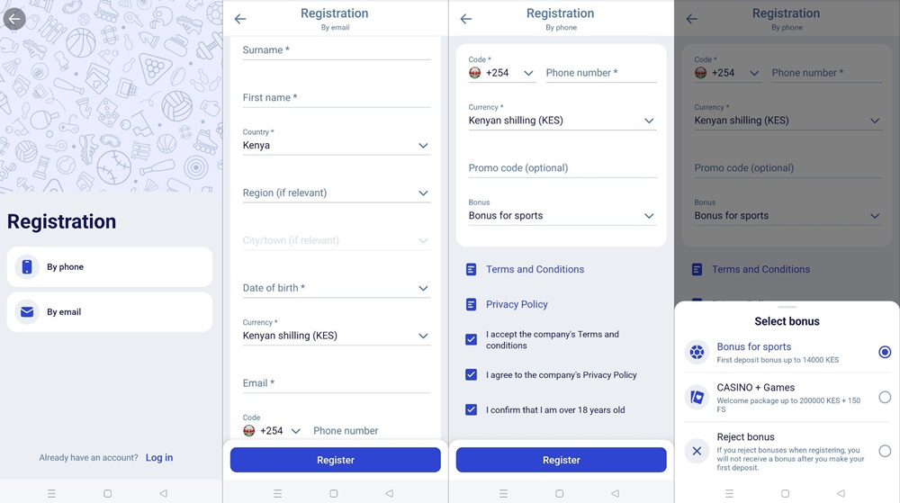 paripesa app login registration